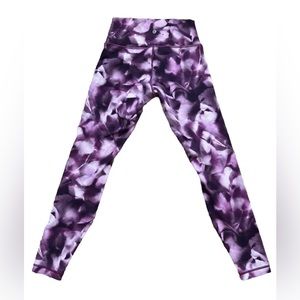 Lululemon Wunder Under Hi-Rise Sz 6 Blush Blossom Alpine Leggings